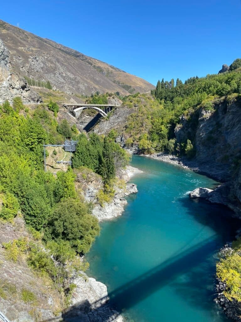 Bungee location, Queenstown, New Zealand