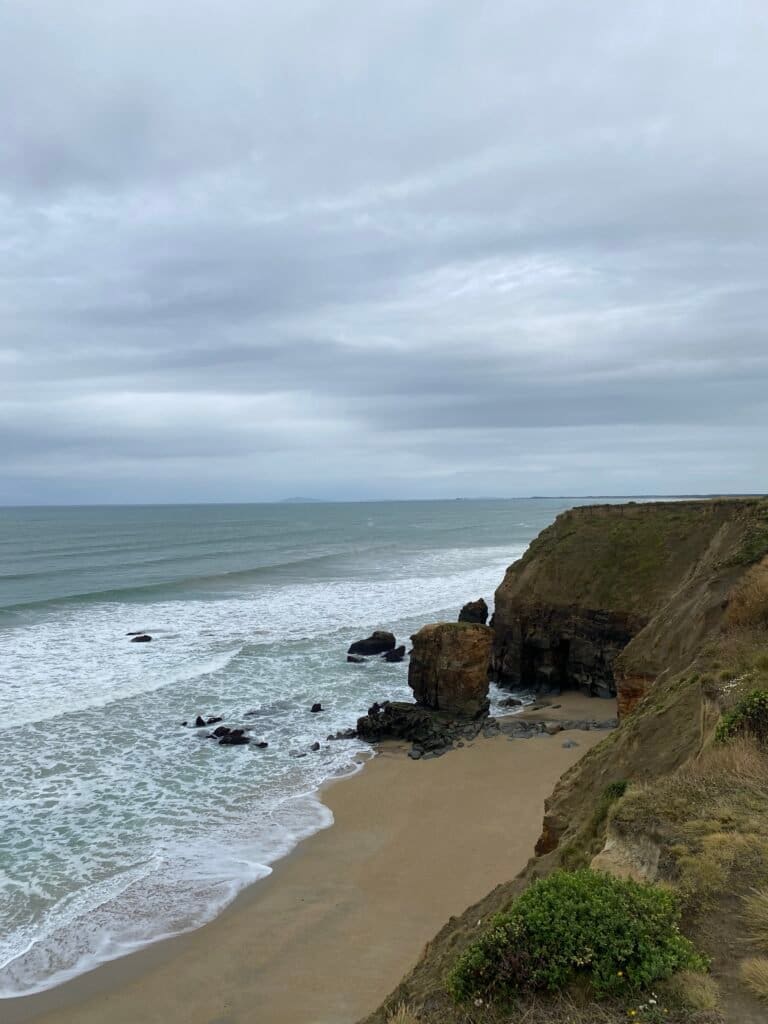Fortose cliff lookout, Catlins
