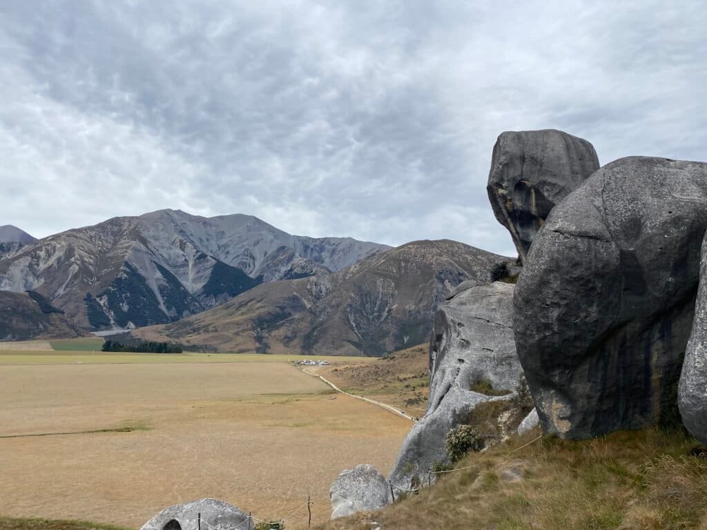 Castle Hill Limestone Rocks, Arthur's Pass, New Zealand