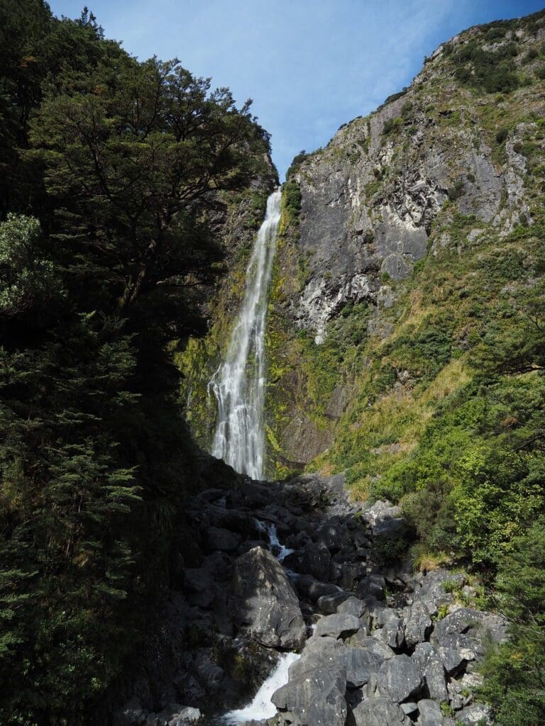 Devil's Punchbow Waterfall, Arthur's Pass