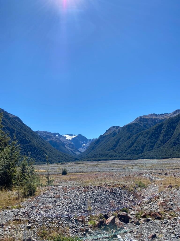 View of Avalanche Peak from Below, Arthur's Pass