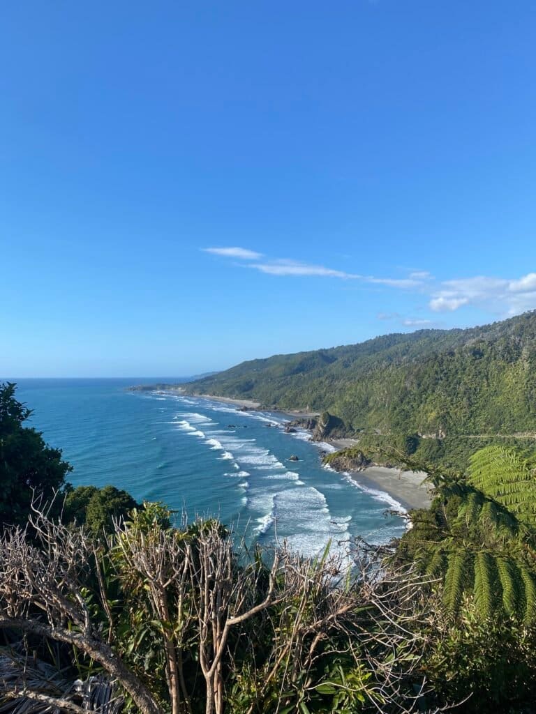 Stop on the way to Punakaiki, New Zealand