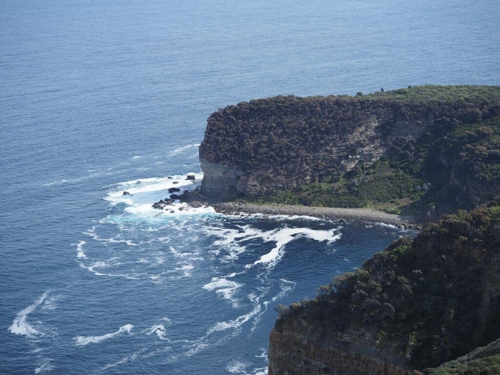 View of Shipstern Buff from Cape Raoul viewpoint, Tasmania