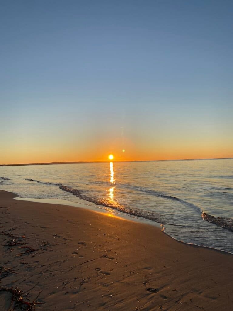 Busselton Beach at Sunset, Margaret River, Western Australia