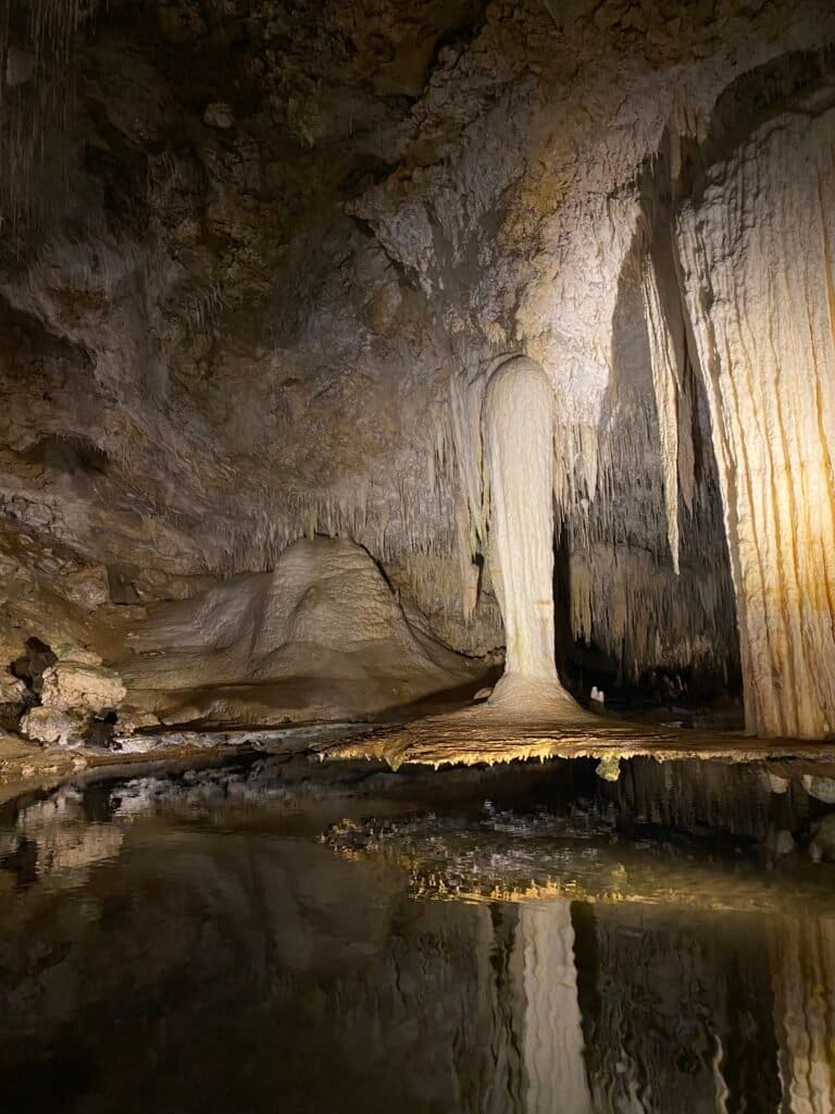 Suspended Table in Lake Cave, Margaret River