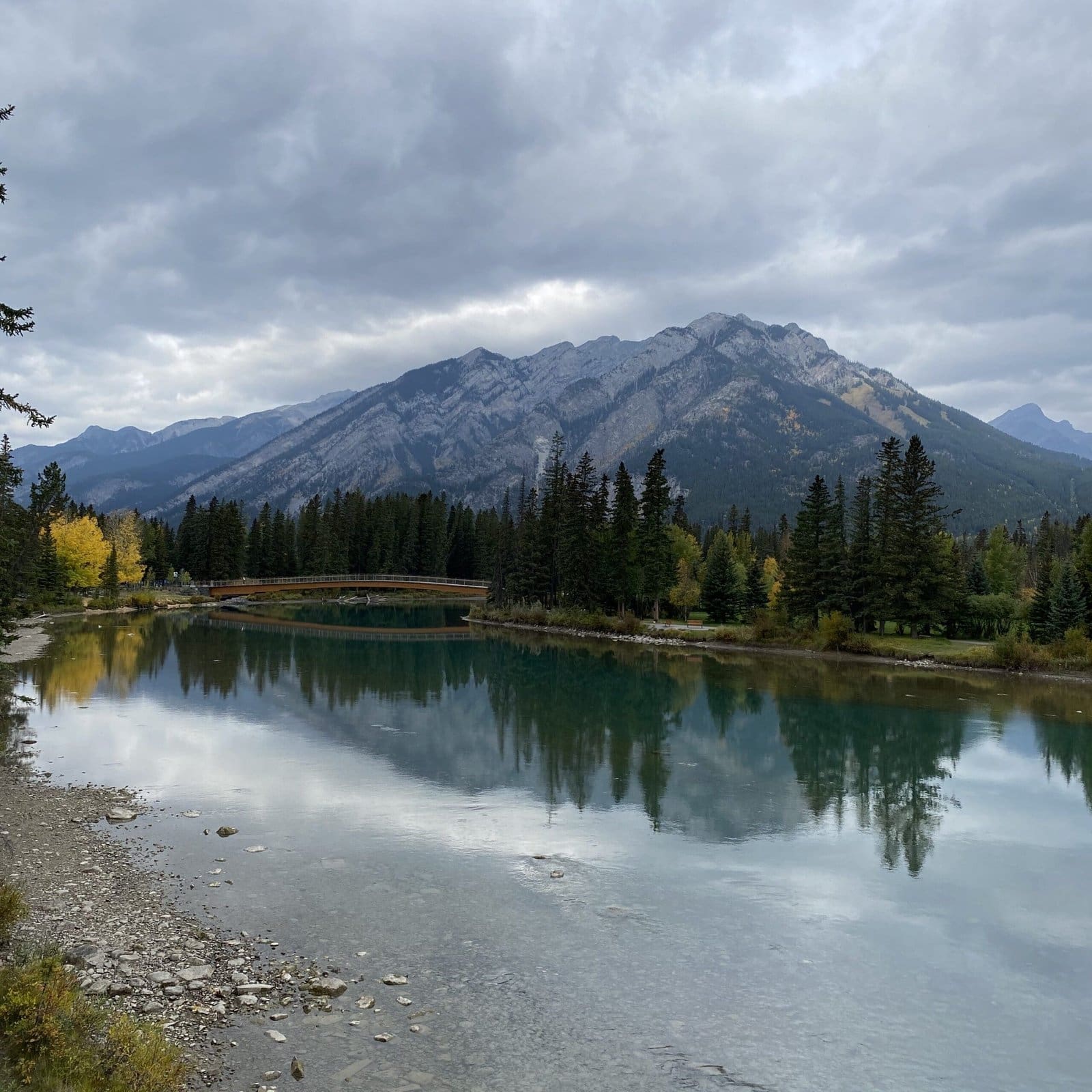 IMG_3934 River running through Banff, Rockies
